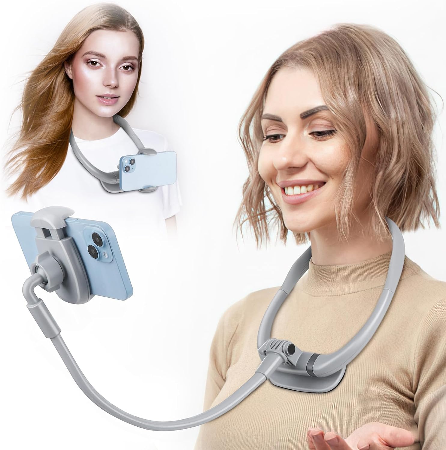 Hands-Free Neck Phone Holder